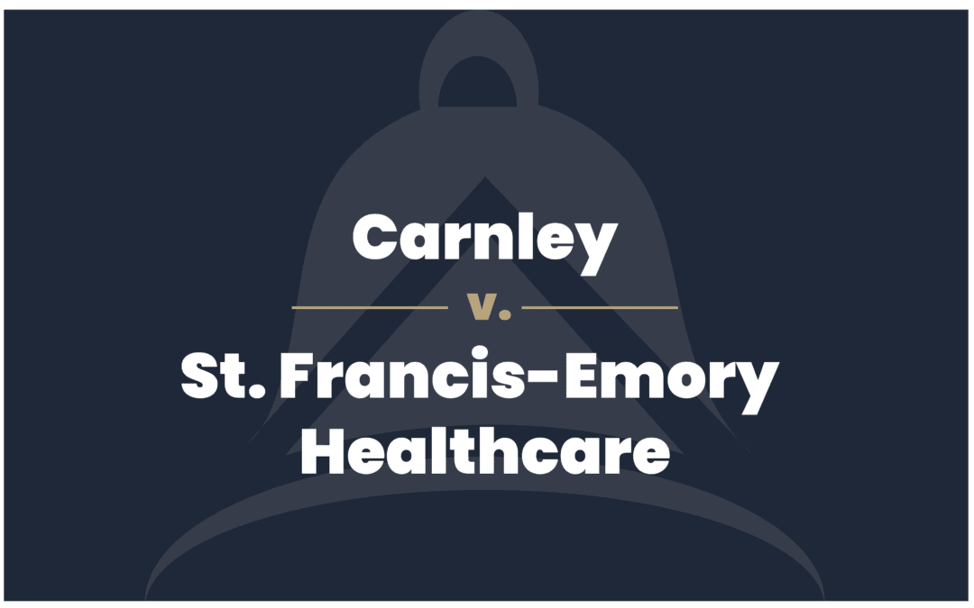 Carnley v. St. Francis-Emory Healthcare